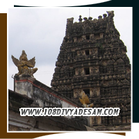 Thiru Pavalavannam Divyadesam Temple Sree Pavalavanna Perumal blessing in sitting posture facing west