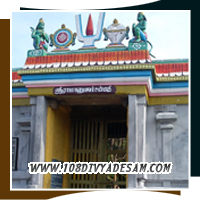 Dravidian architecture at Thirukannamangai Divyadesam Tamil Nadu