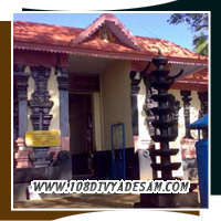 "Thirunavaya Divyadesam Navay Mukundhan Temple where the eyes of Thayar Malarmangai Nachiyar remain closed"